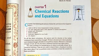 10 th NCERT ScienceCHEMICAL REACTION amp EQUATIONS CHAPTER1  Pathshala Hindi [upl. by Monafo13]