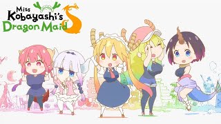 Miss Kobayashis Dragon Maid S  Ending  Maid With Dragons [upl. by Polard745]