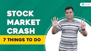 What to do when Stock Market Crash  7 ways to prepare  Learn With ETMONEY [upl. by Nnaynaffit]