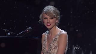 Taylor Swift  Back To December Live At CMA Awards [upl. by Rizas]