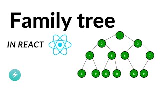 Tree structures in React  Build a family tree [upl. by Atlee]