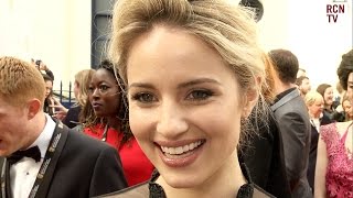 Dianna Agron Interview  McQueen amp BAFTA TV Awards 2015 [upl. by Zamir]