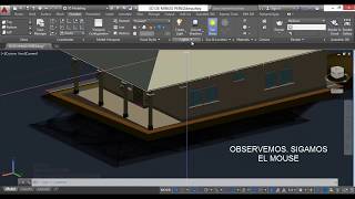 colocar sombras en autocad 3D [upl. by Aicil48]