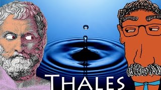 THALES and WATER  History of Philosophy with Prof Footy [upl. by Josee801]