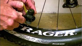 How to Inflate a Presta Valve Tube [upl. by Kempe]