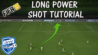 FIFA 15 POWERSHOT TUTORIAL  How to score from long range  POST PATCH TRICKS  FUT amp H2H [upl. by Asilrahc523]