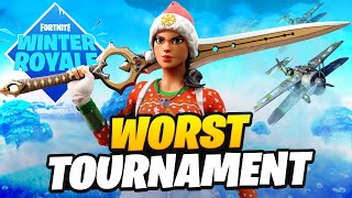 The Worst Tournament in Fortnite History [upl. by Nylcoj]