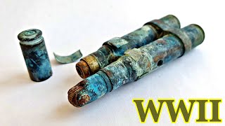 Restoring World War II Bullet Lighter  Antique Lighter Restoration amp Repair [upl. by Nylaehs]