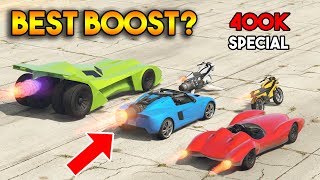 GTA 5 ONLINE  WHICH HAS STRONGEST BOOST OPPRESSOR MK II VIGILANTE SCRAMJET ETC 400k Special [upl. by Nnairek768]