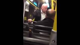 Drunk Scottish fighting on the bus [upl. by Dunning123]