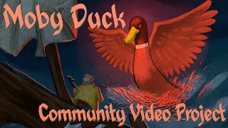 Moby Duck Lyric Video  Community Art Project  The Longest Johns [upl. by Ahtael]