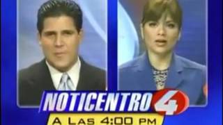 Promos Noticentro 4  Televicentro de Puerto Rico 2004 [upl. by Abagael]