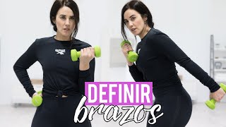 BRAZOS DEFINIDOS CON MANCUERNAS  TONE YOUR ARMS WORKOUT  GymVirtual [upl. by Lamoureux702]