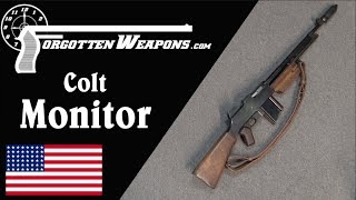 Colt Monitor The First Official FBI Fighting Rifle [upl. by Harihat663]