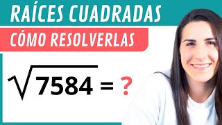 Cómo RESOLVER RAÍCES CUADRADAS ✅ [upl. by Yssirhc]