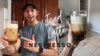 How to make Iced Latte at home  Nespresso Vertuo [upl. by Burk77]