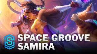 Space Groove Samira Skin Spotlight  League of Legends [upl. by Cato]