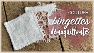 TUTO COUTURE  Lingettes démaquillantes lavables [upl. by Yer227]