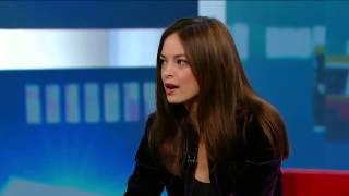 Kristin Kreuk On George Stroumboulopoulos Tonight INTERVIEW [upl. by Butch]