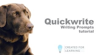 Quickwrite Writing Prompts Tutorial  Teachers Can Implement Simple Daily Writing Practices [upl. by Lewison]