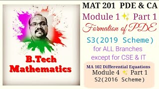 Partial Differential Equations Part 1  S2 Maths  Differential Equations [upl. by Nnylarak425]