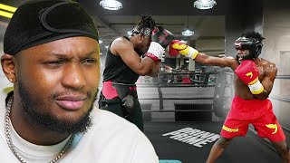 Viddal Riley Reacts KSI vs Speed Spar [upl. by Issiah146]