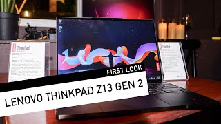 Lenovo ThinkPad Z13  First Look [upl. by Wurst]