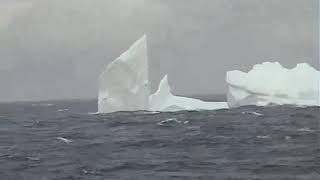 Iceberg in South Atlantic Ocean [upl. by Keri]