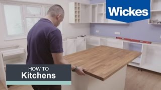 How to Build a Kitchen Island with Wickes [upl. by Jacobsen987]