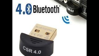 USB Bluetooth V40 адаптер на чипе CSR8510 A10 [upl. by Whiney]