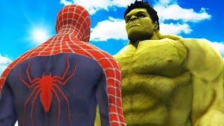 BIG HULK VS SPIDERMAN  THE INCREDIBLE HULK VS SPIDERMAN 2002 [upl. by Ettennej]