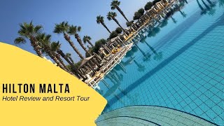 Hilton Malta  Hotel Review [upl. by Casilde]