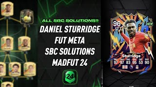 DANIEL STURRIDGE  ALL 16 SBCS  Easiest Way Possible  MadFUT 24 [upl. by Eetsirk]