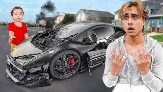 My Baby DESTROYED My Lamborghini Revuelto [upl. by Birck]