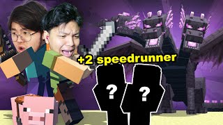 GW AJAK 2 SPEEDRUNNER BUAT BANTUIN MINECRAFT MUSTAHIL PART 3 ChumKevin Clementdav Aspect30 [upl. by Joiner]