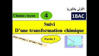 suivi dune transformation chimique 1Bac الأولى بكالوريا [upl. by Cinda942]