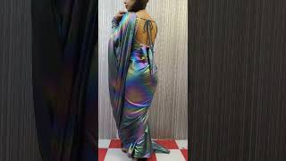 Malti coular lycra saree [upl. by Ahsinnor]