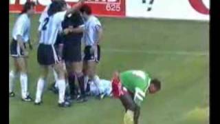 Benjamin Massing vs Claudio Caniggia [upl. by Nebra260]