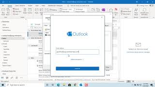 How to Add a New Email Account to Outlook  Office 365 [upl. by Tirza966]