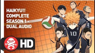 Haikyu Complete Season 1  Official Trailer [upl. by Oznole]