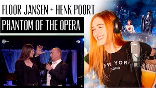 VOCAL COACH REACTS  FLOOR JANSEN  HENK POORT Phantom of the Opera Beste Zangers [upl. by Kyriako]