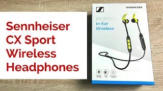 Sennheiser CX Sport In Ear Wireless Headphones Unboxing [upl. by Yrek]