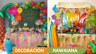 Ideas de Decoración Fiesta Hawaiana [upl. by Regan]