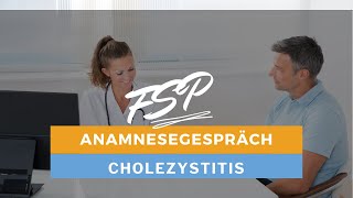 Das Anamnesegespräch  Teil 1 medizinische Fachsprachprüfung  Fall akute Cholezystitis [upl. by Anipsed]