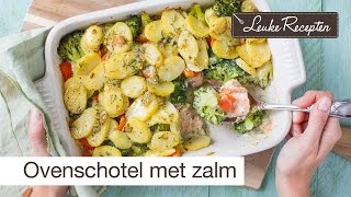 Ovenschotel broccoli met zalm [upl. by Aisya]