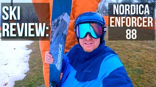 Nordica Enforcer 88 Ski Review [upl. by Assyli]