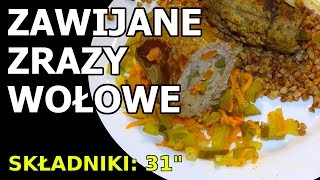 Zawijane  zrazy wołowe [upl. by Nivrad]