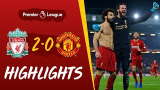 Liverpool 20 Man Utd  Van Dijk and Salah win it at Anfield  Highlights [upl. by Claudina905]