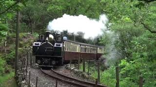 Ffestiniog Railway Fairlie Duplex Engine [upl. by Esserac]