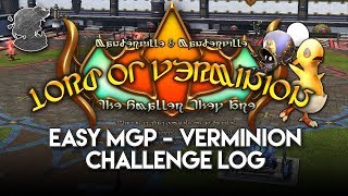 Easy MGP  Lord of Verminion Challenge Log Tutorial  FFXIV [upl. by Aridnere]